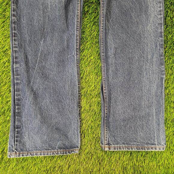 Vintage LEVIS 517 Bootcut Jeans 38x31 Dark-Wash - Picture 15 of 16